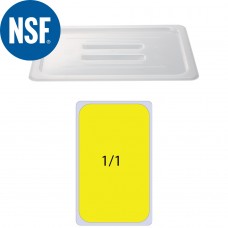 Καπάκι Polycarbonate GN1/1 (53x32.5cm) NSF JW-P11HH